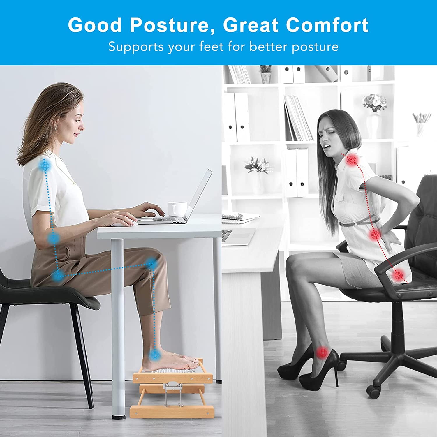 5 Pieces Adjustable Footrest Under Desk Support Footstool Ergonomic Foot  Rest 16.5“ x 11.4“ with Massage Textured Surface - AUTENS DIRECT - Global  Online Shopping for Home, Garden, Security, Outdoors, Electronics ect  Products