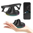 thumbnail image 2 of Charging Stand for Meta Smart Glasses, RGB Storage Dock with USB C Cable, Black, 2 of 10
