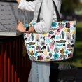 thumbnail image 6 of Rocae Dinosaur for Large Women's Waterproof Beach Bag Tote with 7 Pockets Pool Bag for Travel Gym Vacation, 6 of 6