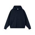 thumbnail image 1 of 380g combed cotton heavyweight terry cloth drop shoulder crew neck sweatshirt for men, trendy autumn and winter, thick solid color long-sleeved base layer for women., 1 of 4