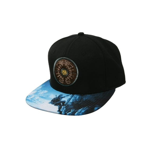 Bioworld Legend of Zelda Breath of The Wild Snapback Hat Standard Black