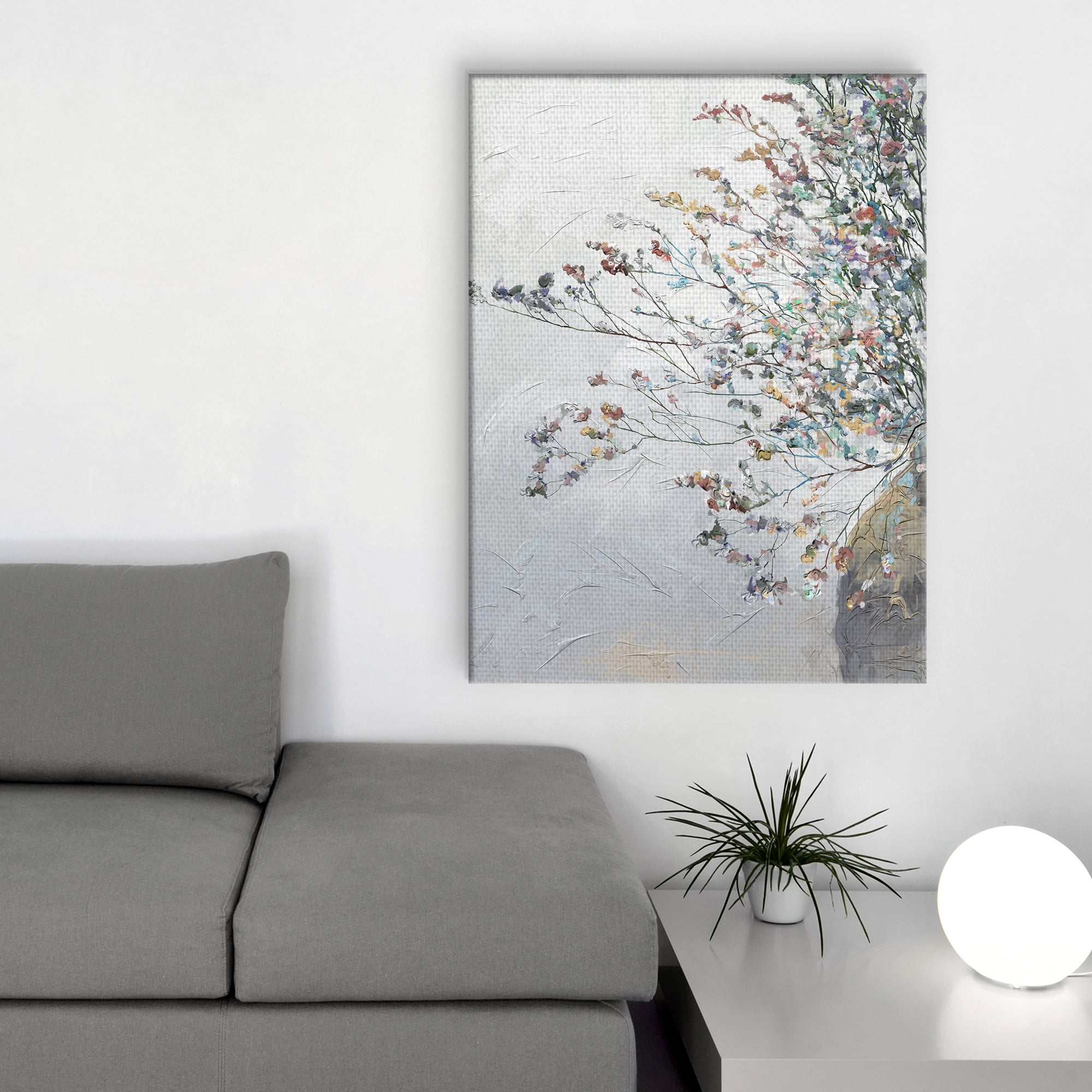 Fine Art Canvas Bellaflora Flowers in Vase by Studio Arts Canvas Art Print