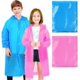 thumbnail image 1 of EcoNesxp Waterproof raincoat EVA raincoat for boys and girls, 1 of 5