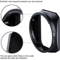 thumbnail image 3 of Bayonet Dedicated Metal Lens Hood for Fuji Fujifilm Fujinon Lens XF 16mm F1.4 R WR, Replaces Fuji LH-XF16 Lens Hood, 3 of 5