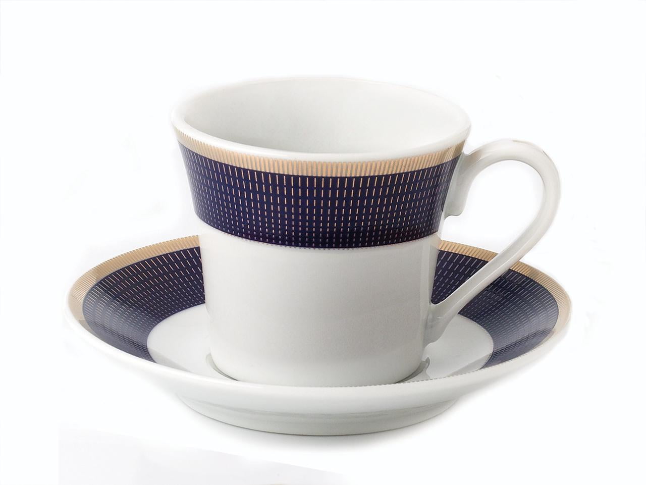 Espresso Cups with Saucers Set, Porcelain Coffee Cups Set with  Metal Stand 4 OZ Stackable Demitasse Cups for Latte, Cafe, Mocha and  Cappuccino, Tea Cup Set of 6, Thanksgiving Gifts