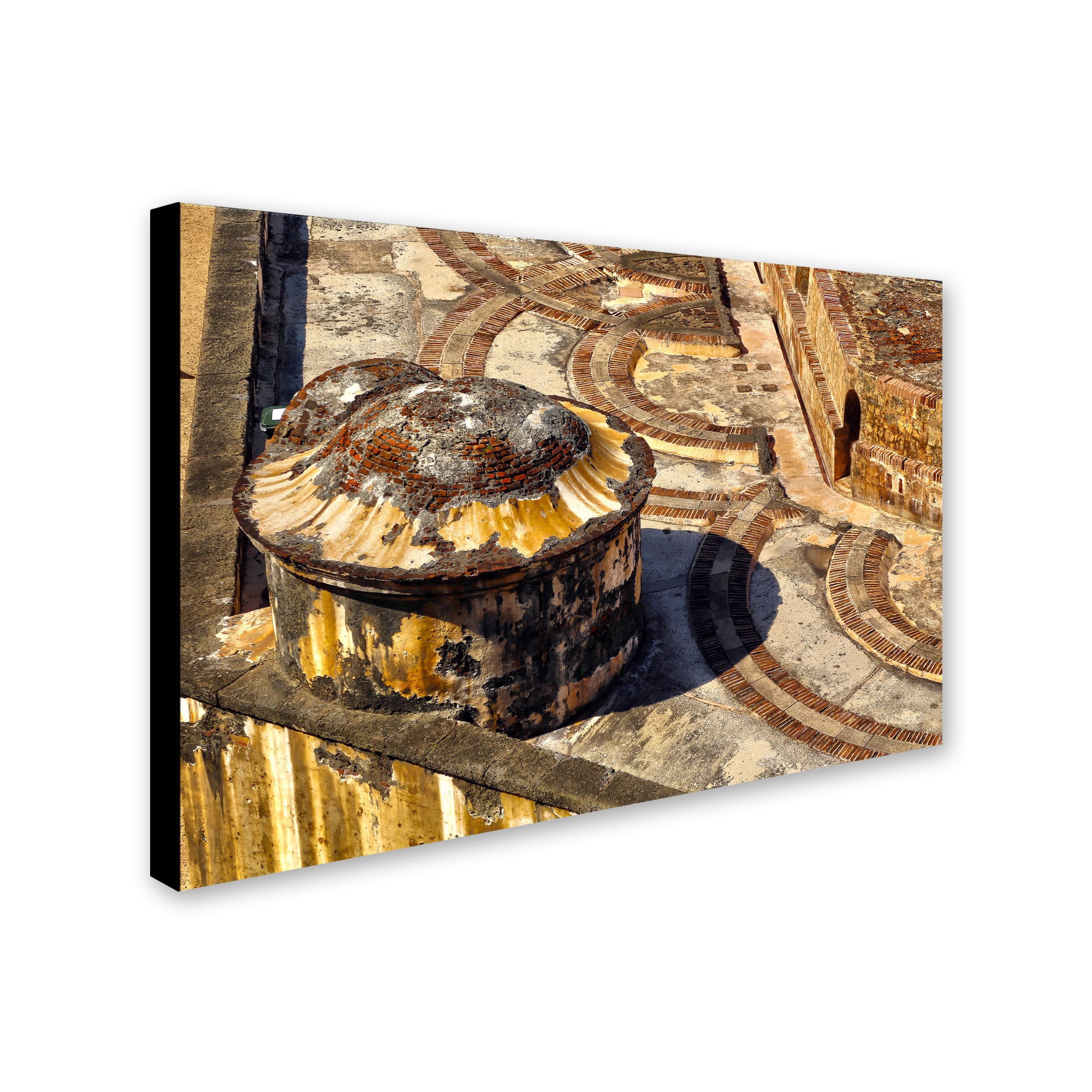 Trademark Fine Art "Castillo de San Felipe del Morro 18" Canvas Art by CATeyes