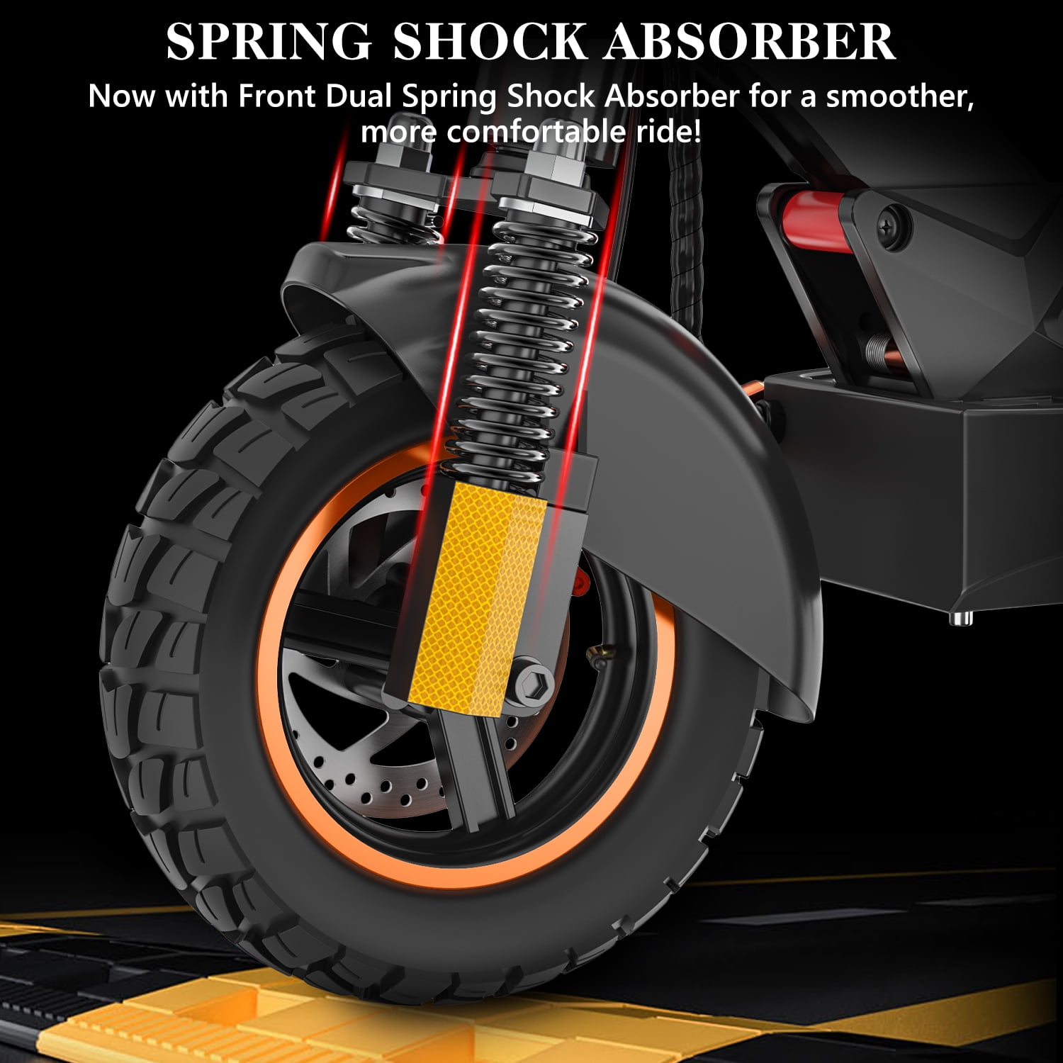 Mother's Day 12.5AH 48V 800W Electric Scooter Max 45KM/H & 25-40KM with Seat, 10 inch Tires, iENYRID Kick Scooter Commuter for Adults & Teens & Kids