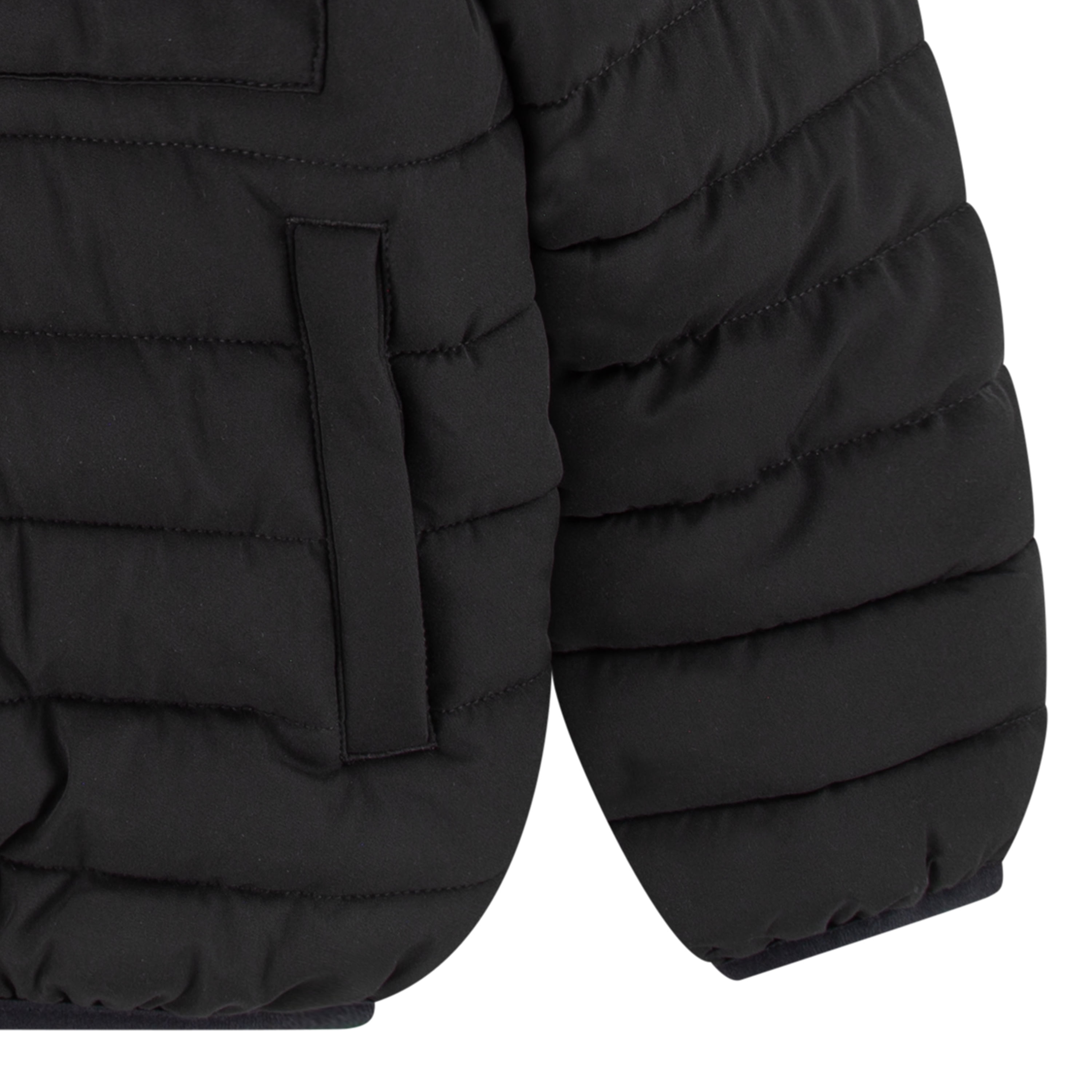 Levi's Boys' Heavyweight Puffer Jacket with Hood, Sizes 4-7