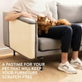 thumbnail image 2 of Corner Protector for Couch, Bed & Sofa - Durable Furniture Defense, Easy Install Natural Sisal Cat Scratch Guard, 2 of 6
