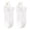 White, variant on Yuanlong Women's Boat Socks Daisy Printed Ear Design Low-Cut Solid Color Summer Socks Basic Versatile Holiday Casual Hosiery