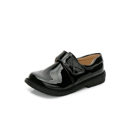 

Eloshman Boys Anti-slip Round Toe Oxford Shoe Wedding Breathable Fashion Slip On Dress Shoes