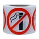thumbnail image 4 of Señal de no fumar. Signo de cigarrillos prohibidos. Adhesivo Prohibido Fumar, Super oferta 1000 unidades, 4 of 5