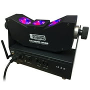 Wedding Light - LED Tri-Beam RGBA Wireless Battery Up-Light - Tri-Beam-RGBA - Adkins Professional