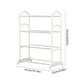 thumbnail image 3 of Organizador de almacenamiento de zapatero, estantes de metal de 4 niveles, entrada de armario de dormitorio, marco de metal resistente, ahorro de espacio, diseño plegable, para dormitorio, 3 of 7