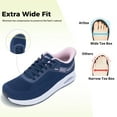 thumbnail image 3 of Artlea Womens Wide Toe Box Shoes Walking Sneakers with Arch Support Slip On Fashion Tennis Shoes for Long-time Walking, US Size 7, 3 of 7
