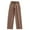 Coffee, variant on DDAPJ pyju Womens Cotton Gauze Pants Drawstring High Waisted Wide Leg Palazzo Pants Comfy Baggy Lounge Beach Trousers with Pockets Lightning Sales Today Green M