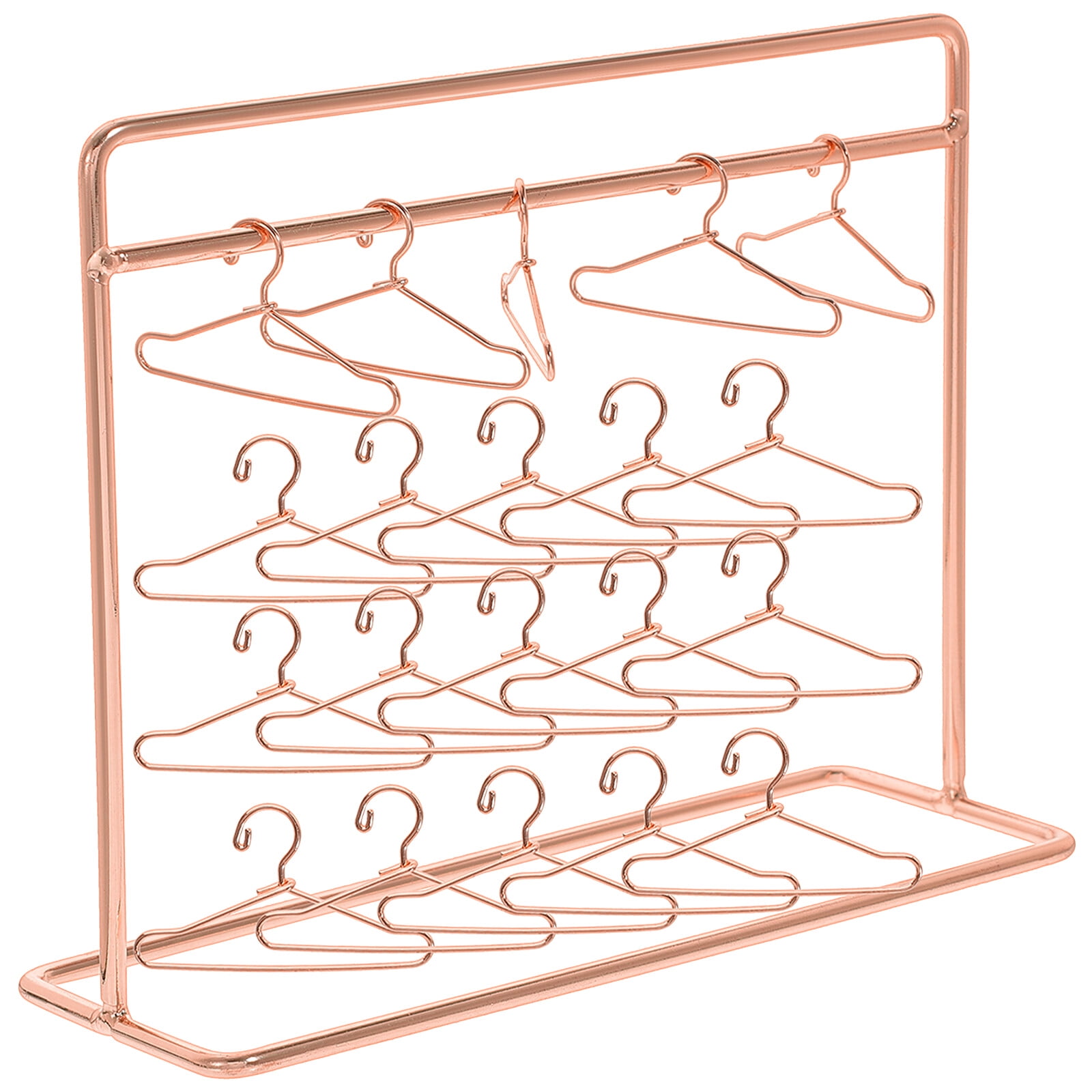 HOMEMAXS 1 Set Doll Apparel Hanger Rack Doll Hangers Miniature Clothes