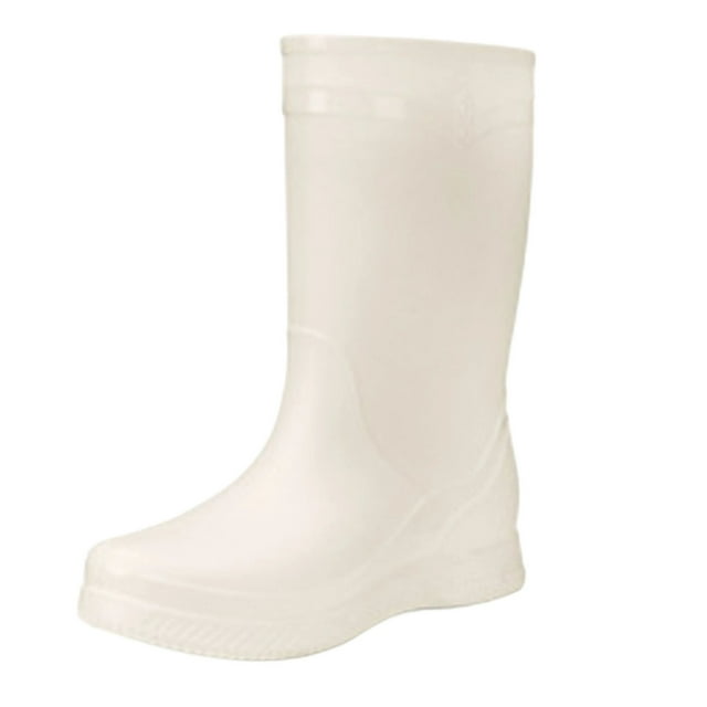 Bottes de Pluie pour Femmes, Mode Décontractée à Cordon, Longue Tige Imperméable en Molleton, Bottes de Pluie pour Femmes