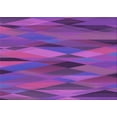 thumbnail image 1 of Ahgly Company Machine Washable Indoor Rectangle Transitional Purple Daffodil Purple Area Rugs, 5' x 8', 1 of 7
