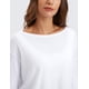thumbnail image 4 of Remera CRZ YOGA de Algodón Pima Manga Larga Cuello Barco Blanca M, 4 of 6
