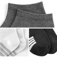 thumbnail image 6 of LOOIKOOS 12 Pairs Mens Ankle Socks Lightweight Athletic Sports Running Short Low Cut Socks for Men Balck Socks, 6 of 9