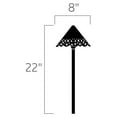 thumbnail image 2 of Kichler Lighting - LED Hammered Roof - CBR - 2W 3 LED Hammered Roof Path Light -, 2 of 2
