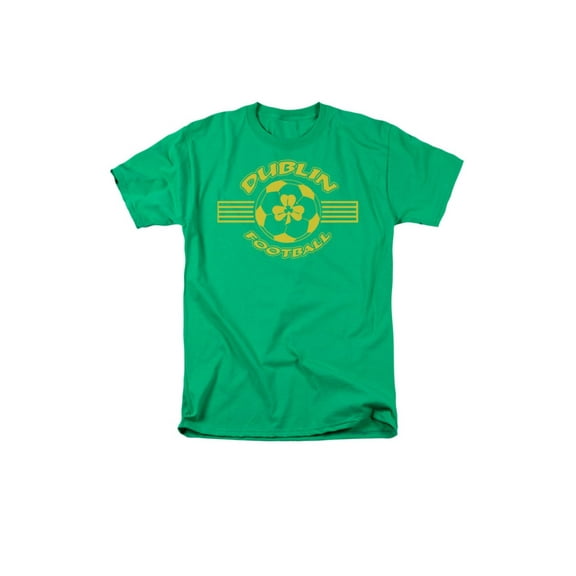 Dublin Ireland Football Funny Adult T-Shirt Tee