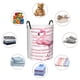 thumbnail image 4 of Fotbe Flamingo Cesto de Ropa con Asas, Cesto Impermeable de Gran Capacidad, Bolsa de Lavado para Dormitorio, Cesto de Ropa con Ruedas y Asas-Medium, 4 of 6