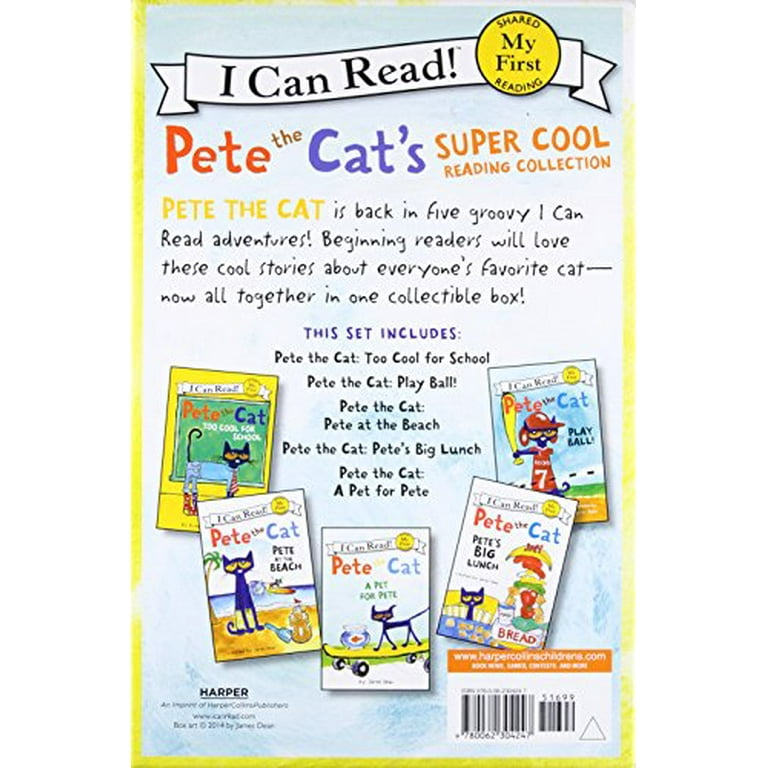 Children's Books (Grades PreK-3) - Pete the Cat®: I Can Read - Level 1 Book  Collection