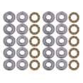 thumbnail image 1 of Pinzas, 3 piezas Pinzas profesionales de extensión de pestañas de acero inoxidable Pinzas para decoración de uñas Rendimiento de alta gama Jadeshay A, 1 of 8