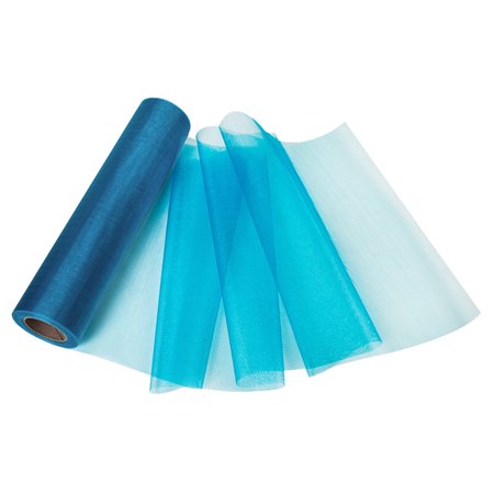Organza Fabric Roll Sheer Draping Crafts Wedding Fabric By Yard