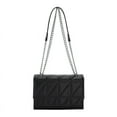 thumbnail image 3 of Bolso de mujer de gran capacidad, bolso de hombro sencillo de otoño, estilo occidental rómbico, cadena gruesa, bolso cruzado estilo coreano, 3 of 5