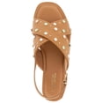 thumbnail image 4 of Kensie Women's Alishia Gem Crossband Wedge Flat Sandal, 4 of 5
