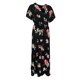 thumbnail image 1 of escote en V floral para mujer S Colco Vestido maxi de la playa de las mujeres, 1 of 8