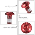thumbnail image 3 of unbranded 12Ud Tornillos Para Disco De En Color Resistente, 3 of 6