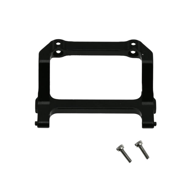 Conector delantero connector aleación de aluminio resistente urficable rc enlazador parachoques de parachoques de peso útil peso ligero rc auto parte negro kenally FN001791-01