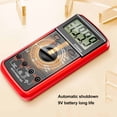 thumbnail image 4 of Digital Multimeter, Prevent Drop Short Circuit Detection Multifunctional 90 Extension Support Frame 0~200 milliohm  Digital Multimeter Voltage Tester  for Motor Coil, 4 of 8