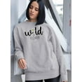 thumbnail image 2 of Wild Flower Single Daisy Sweatshirt Women -Image by Shutterstock, Female Large, 2 of 4