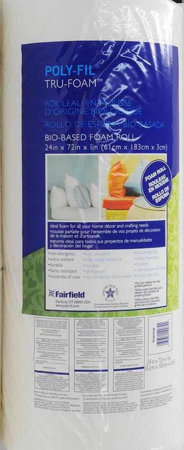 Poly-Fil Tru-Foam Bio-Based Foam Pad, 2 Count