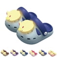 thumbnail image 3 of JAJAHO Girls Slippers Kids Cute Clogs Summer Sandals With Bunny Design Glow In The Dark On Waterproof Beach Versatile Shoes, 3 of 6