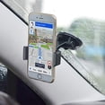 thumbnail image 2 of APPS2Car Suction Cup Phone Holder for Car with Adjustable Arm, Low Profile Dashboard Phone Mount Compact Windshield Window Dash Mobile Stand Compatible w/All iPhone and Android Cell Phones, 2 of 2