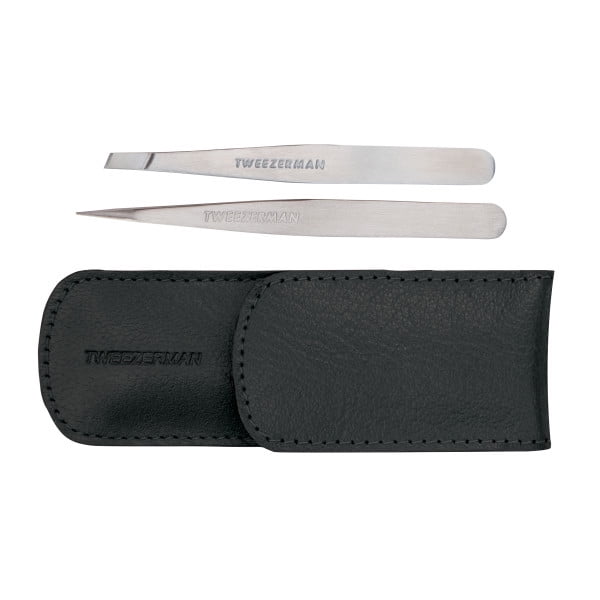 Tweezerman Petite Tweezer Set with Black Case