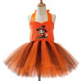 thumbnail image 6 of Faraee Tutu Dress for Girls Sparkly Sequin Tulle Princess Birthday Party Halloween Outfit Toddler Black Cat Costume, 6 of 7