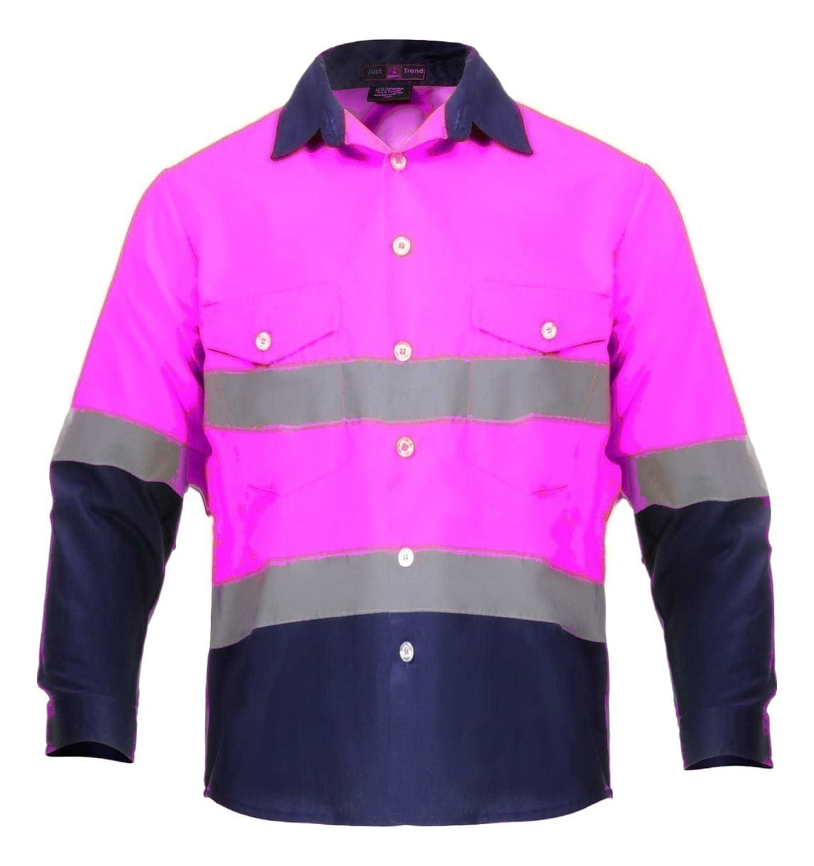 hot pink work shirts