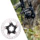 thumbnail image 4 of Rotor de , pastillas de de flotantes de material acero para s de montaña 140mm 160mm 180mm Negro 160mm Soledad Rotor de freno de disco de bicicleta, 4 of 9