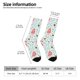 thumbnail image 2 of Balery Cute Flamingo Calcetas Largas con Estampado para Hombre y Mujer – Suaves y Transpirables, Talla Única (US 5-11), 2 of 6