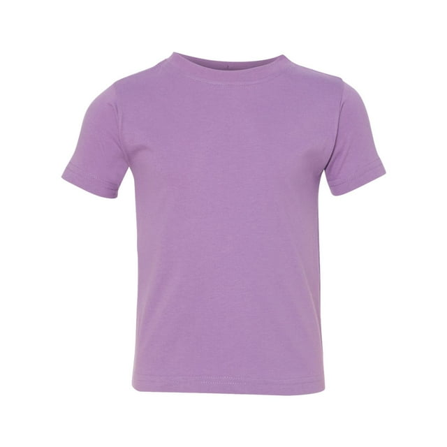Rabbit Skins Toddler Fine Jersey Tee, 5-6, Lavender