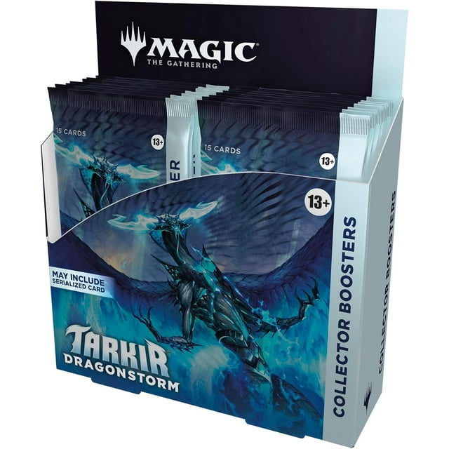 Magic: The Gathering Tarkir : Dragonstorm - Boîte de Boosters de Collection - 12 Paquets