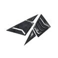 thumbnail image 2 of Phyun For Honda Civic Sedan G9 9Th 12-15 Carbon Fiber Look Front Window Scoop Louver Cover, 2 of 5
