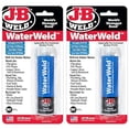 thumbnail image 1 of J-B Weld WaterWeld, 1 Hour Cure, Epoxy Putty Stick - 2 Pack, Off-White (8277-2), 1 of 3